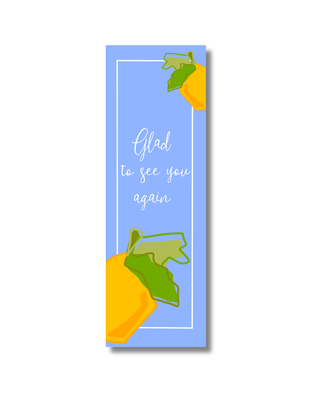 Lemon bookmark