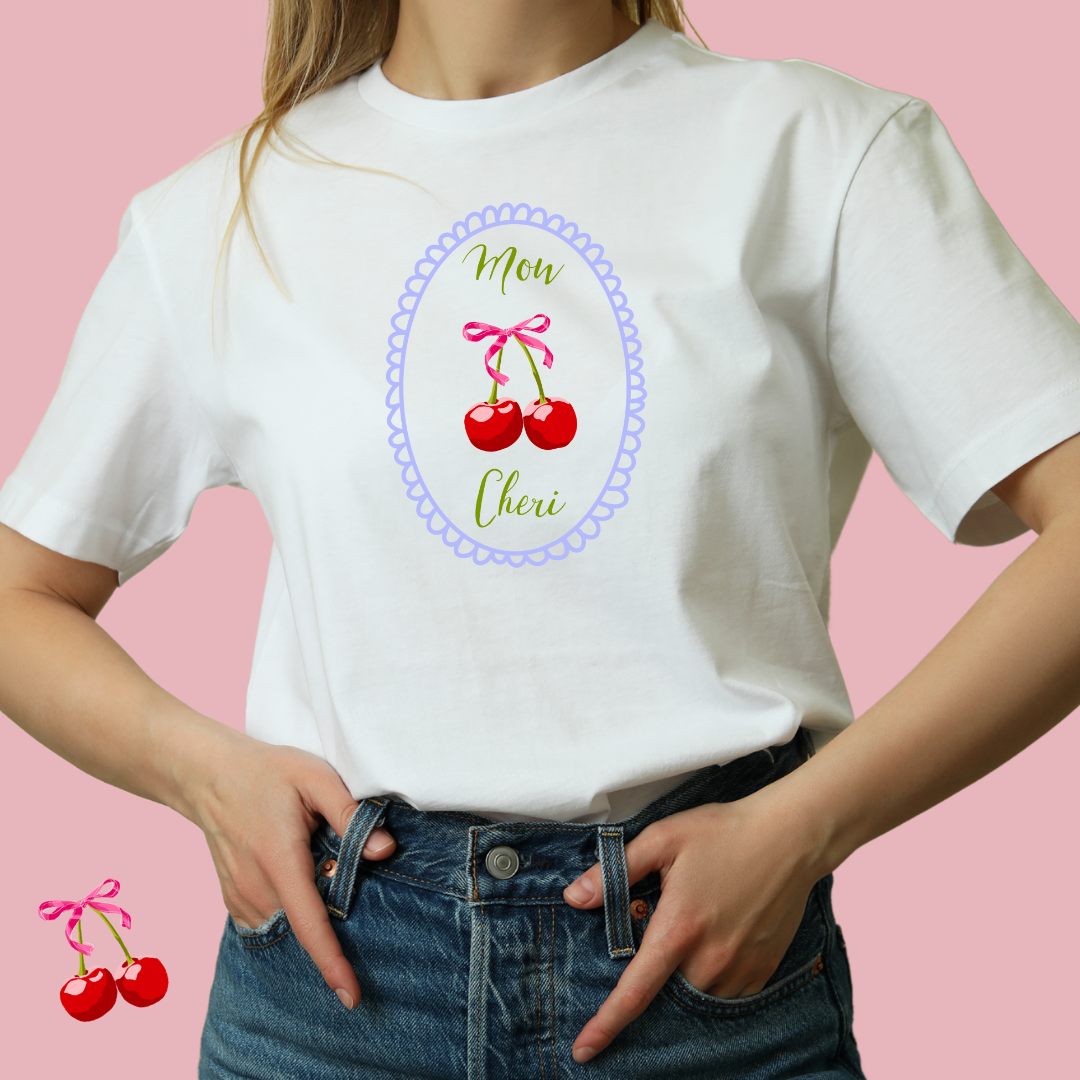 "Mon cheri" t-shirt