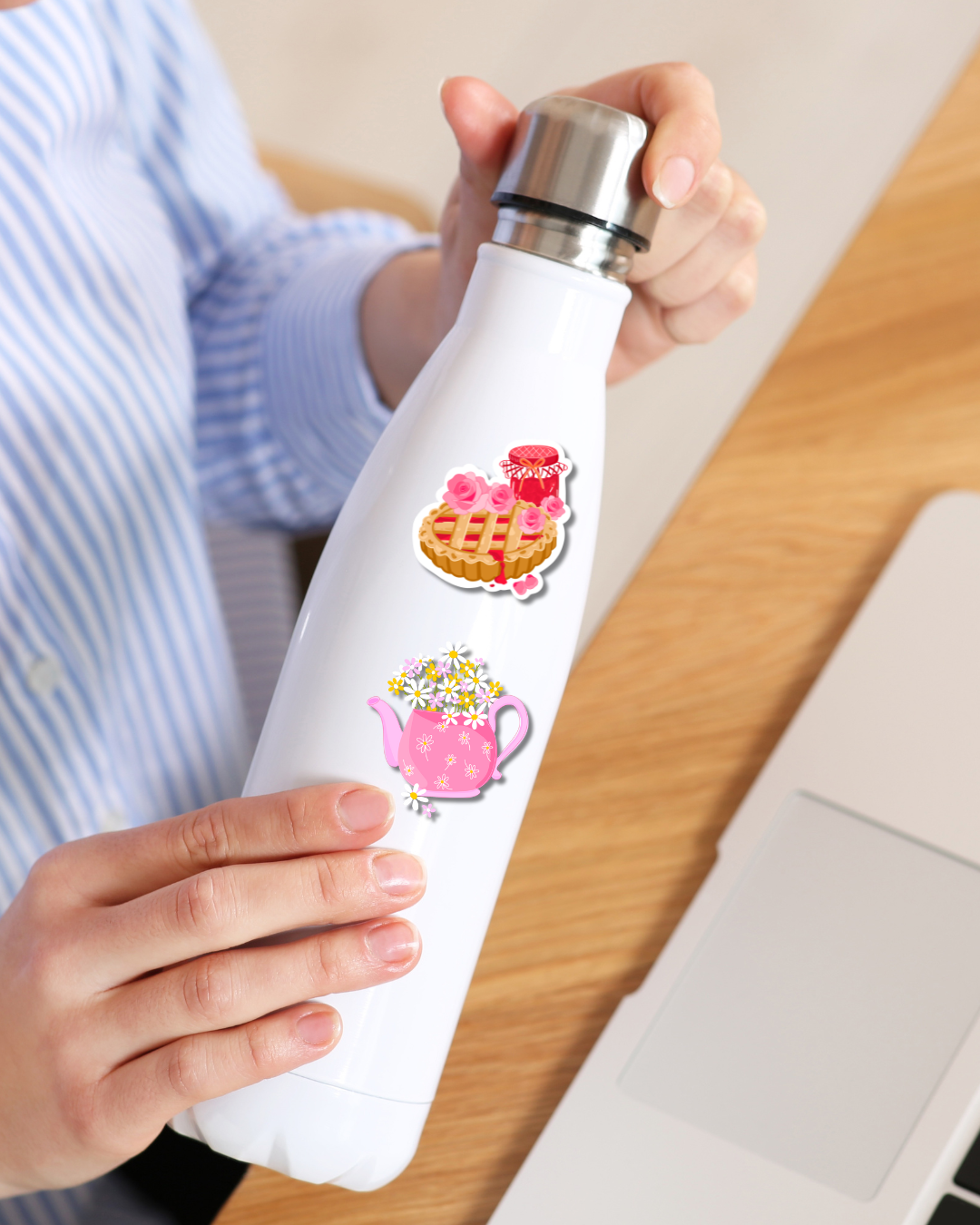 "Pasta Flora" sticker