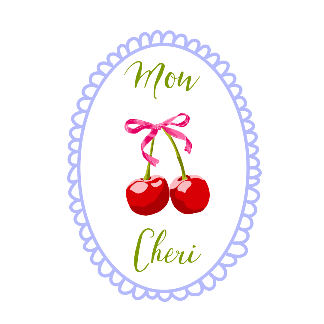 "Mon cheri" t-shirt