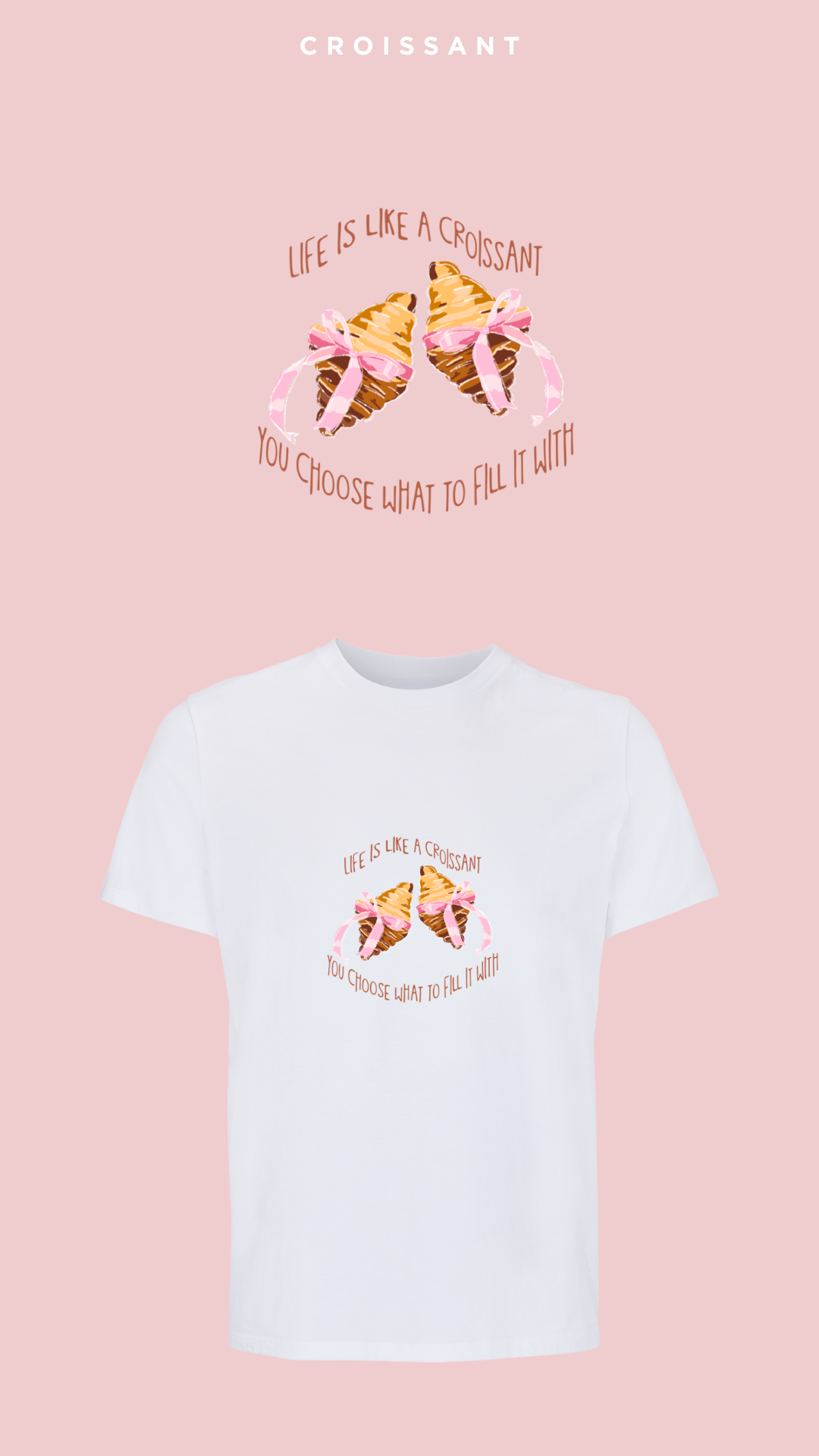 "Croissant" t-shirt