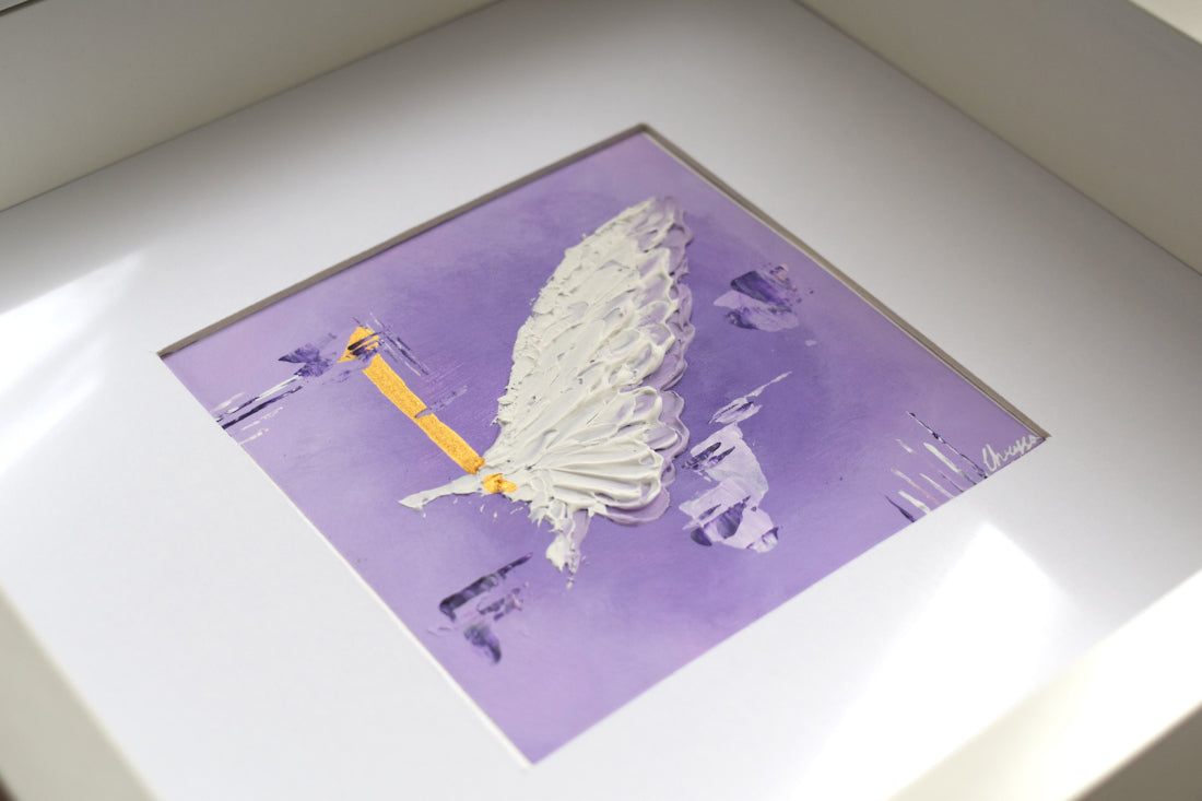 ''Like an angel'' Purple