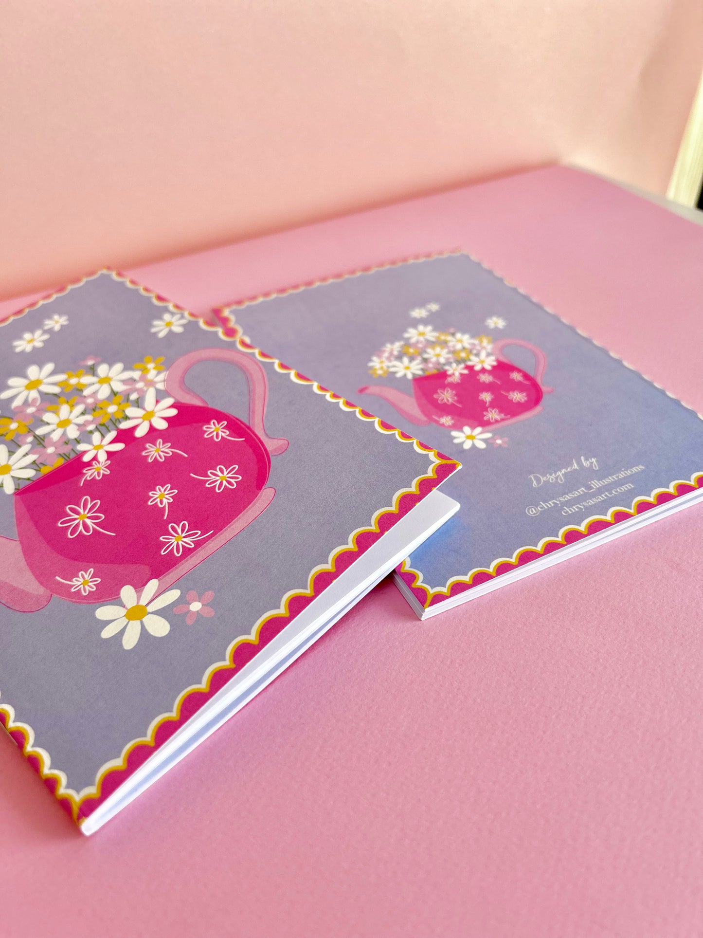 "Tea pot" notebook