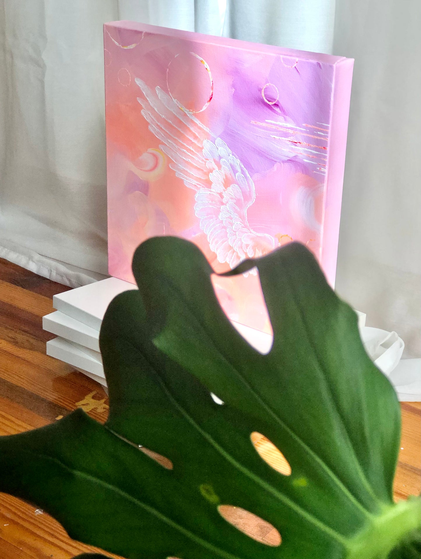 ''Love'' 30x30cm canva