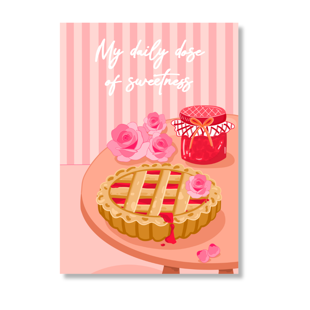 "Pasta Flora" greeting card