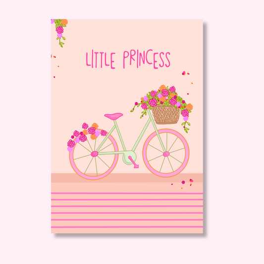 "Little Princess" greeting card