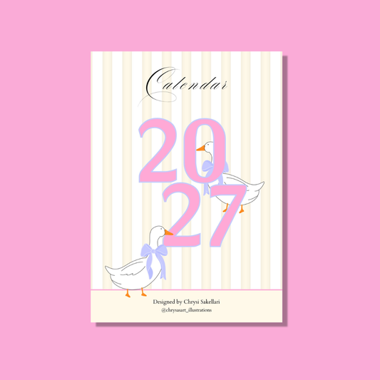 Calendar 2027
