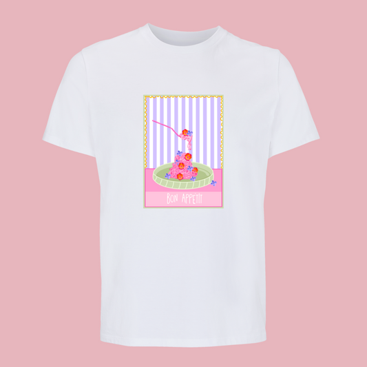 "Pink pasta" t-shirt