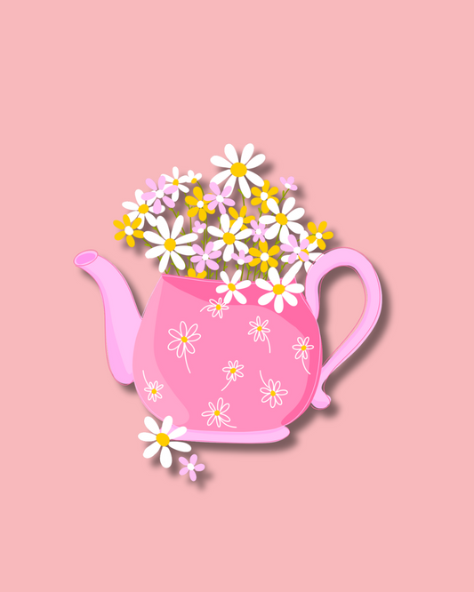 "Tea pot" sticker