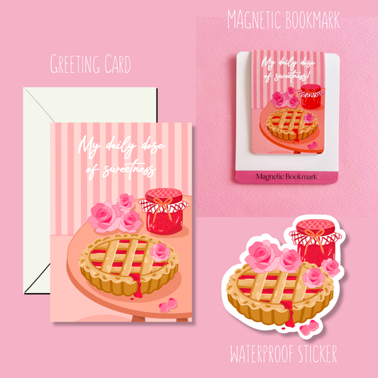 "Pasta flora" set