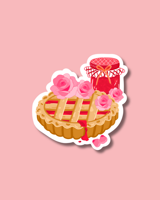"Pasta Flora" sticker