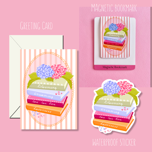 "Blooming books" set