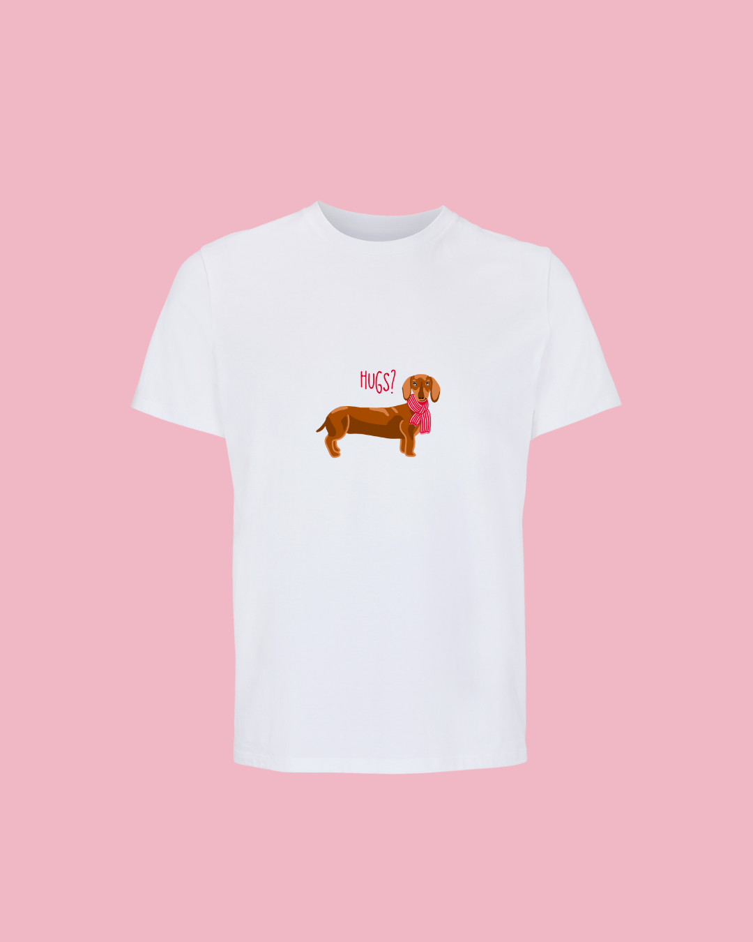 "Warm heart dog" t-shirt