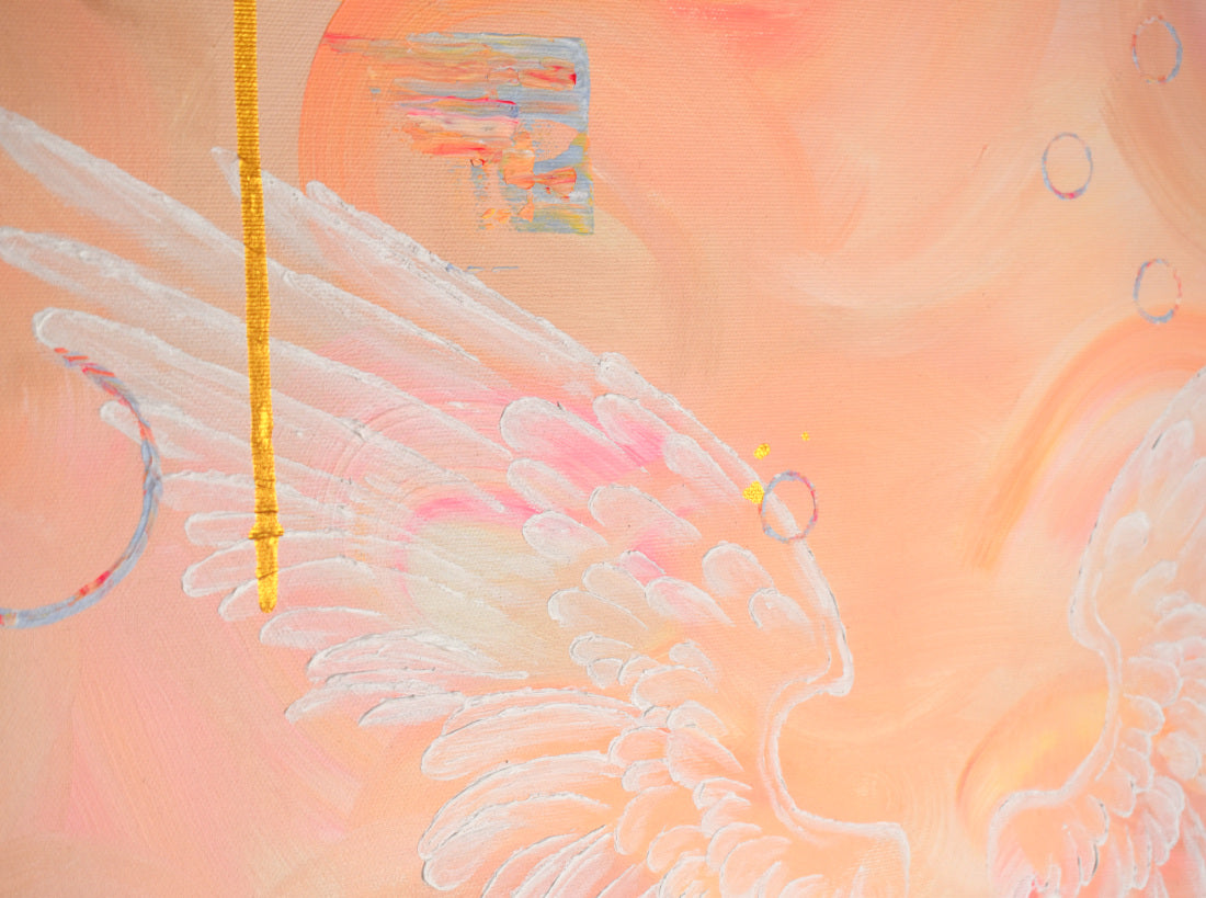 ''Love'' 50x70cm canvas
