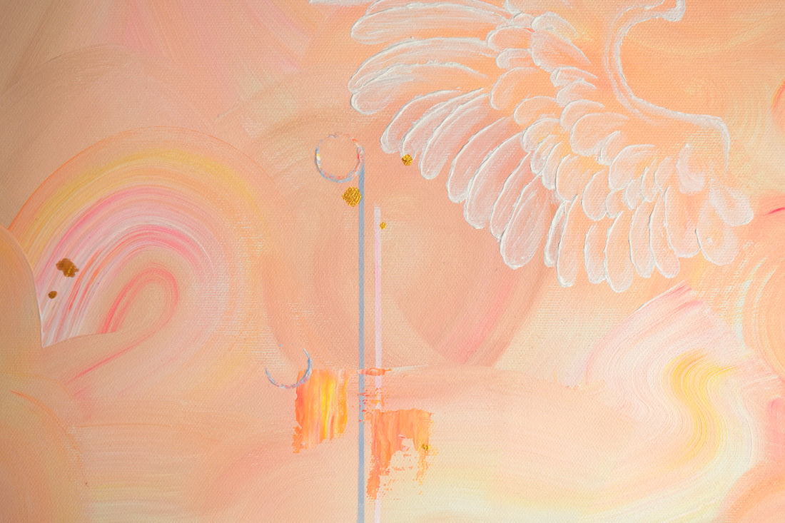 ''Love'' 50x70cm canvas