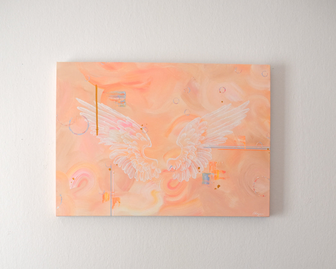 ''Love'' 50x70cm canvas