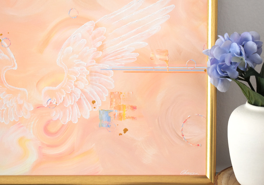 ''Love'' 50x70cm canvas