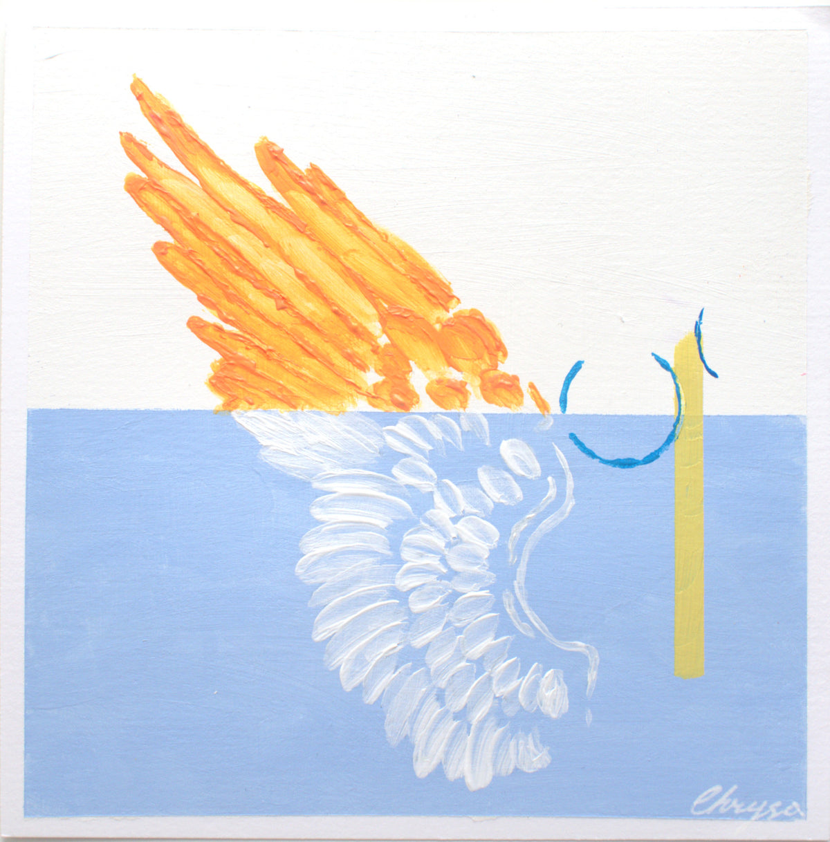 "Greek Summer" painting