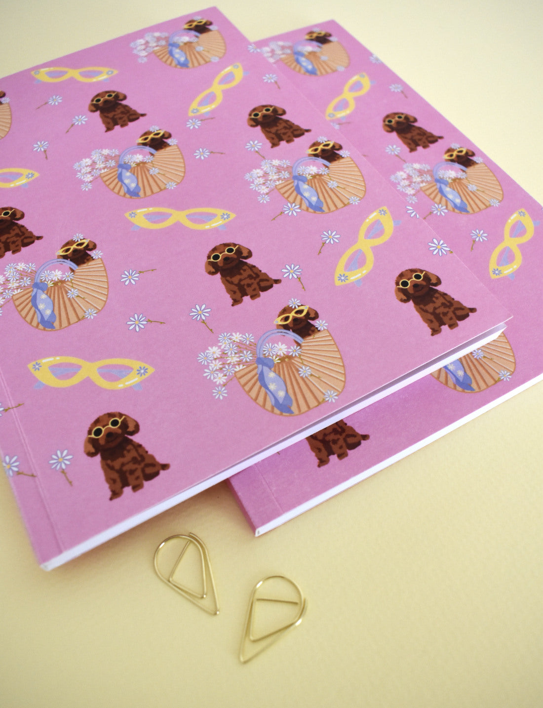 "Slow life era" pink Notebook