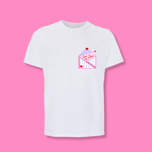 "Love in my pocket" t-shirt