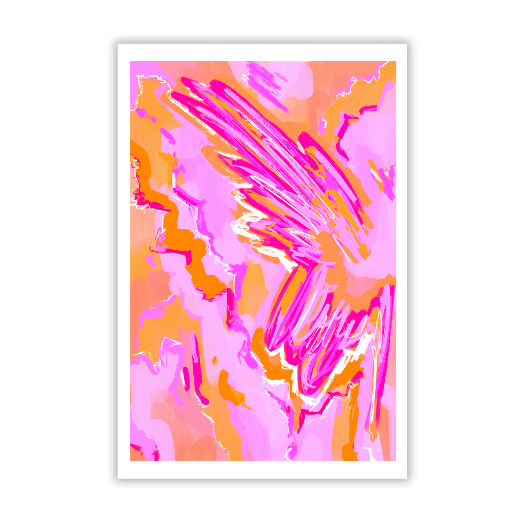 "In love with pink"