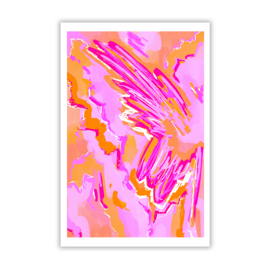 "In love with pink"