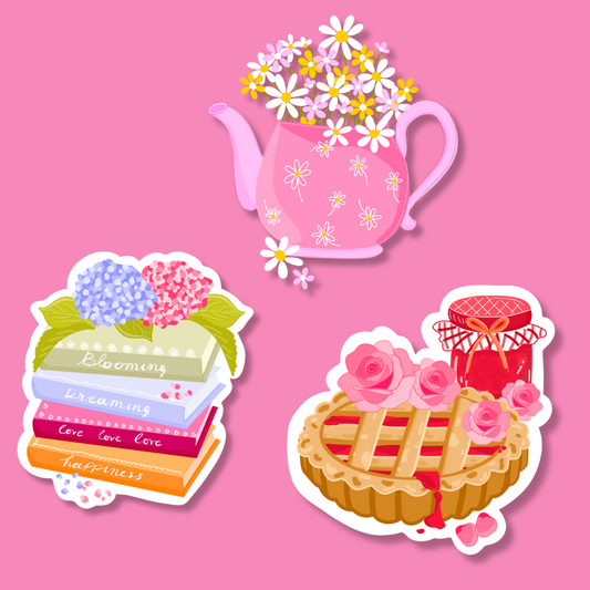 Vinyl sticker set