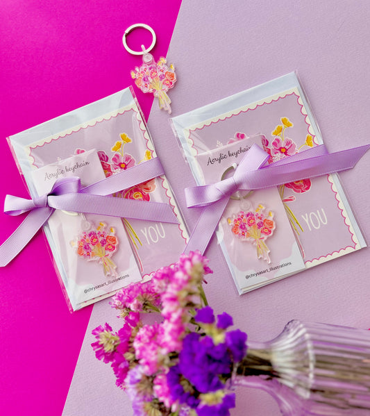"Lilac bouquet" set