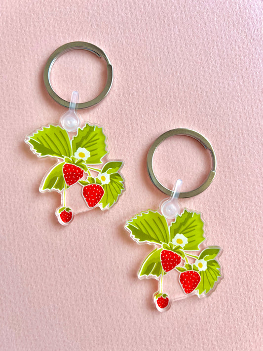 "Strawberry" keychain