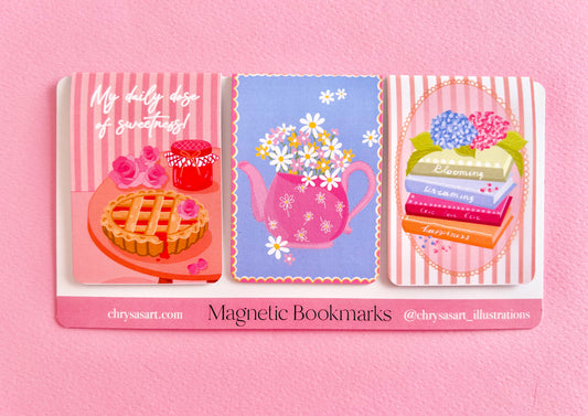 Magnetic Bookmark set