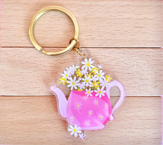 "Tea Pot" keychain